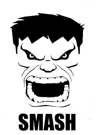 Greenwood, IN / Document Center / Hulk Face Template /