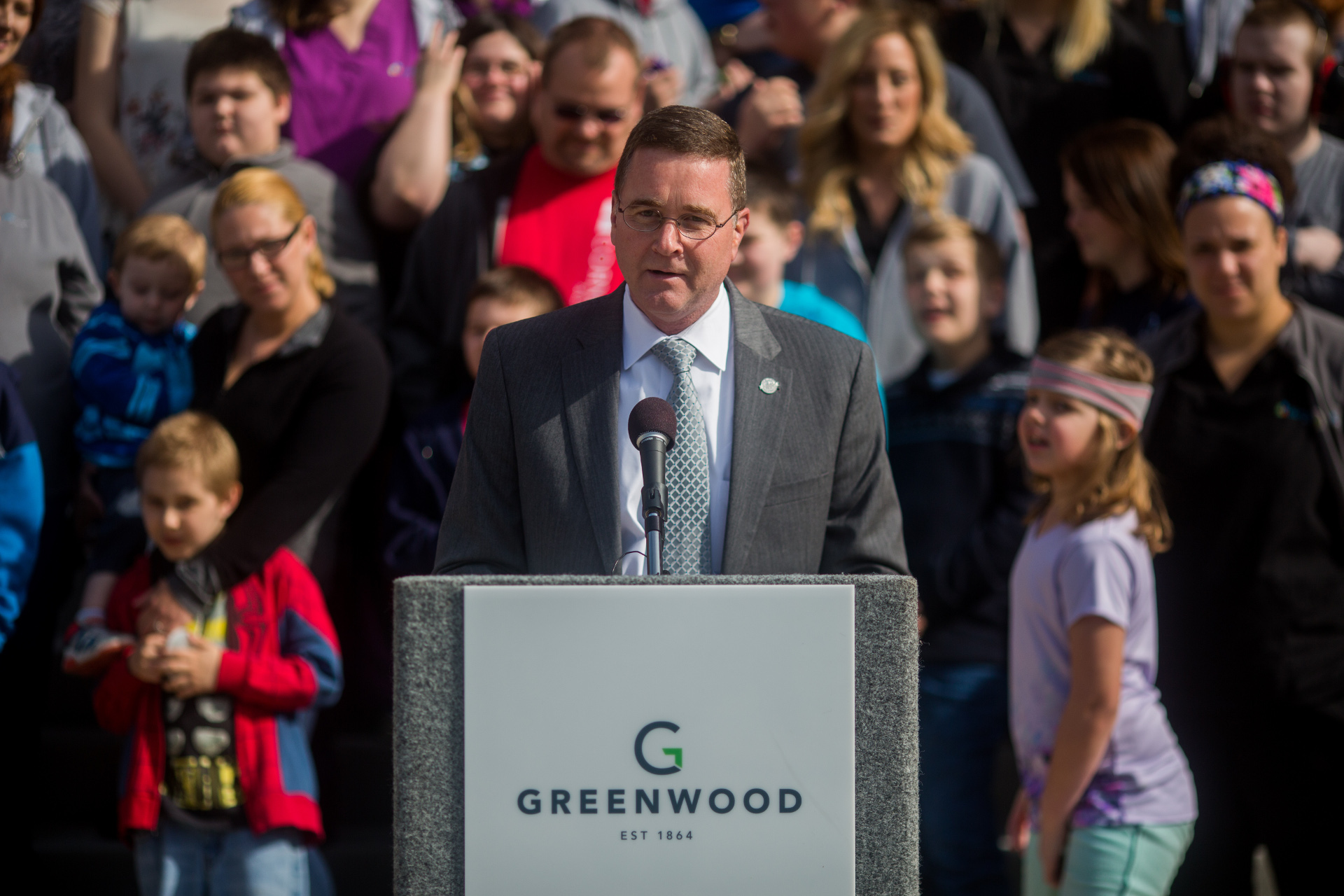 Mayor - Cornerstone Ribbon Cutting
