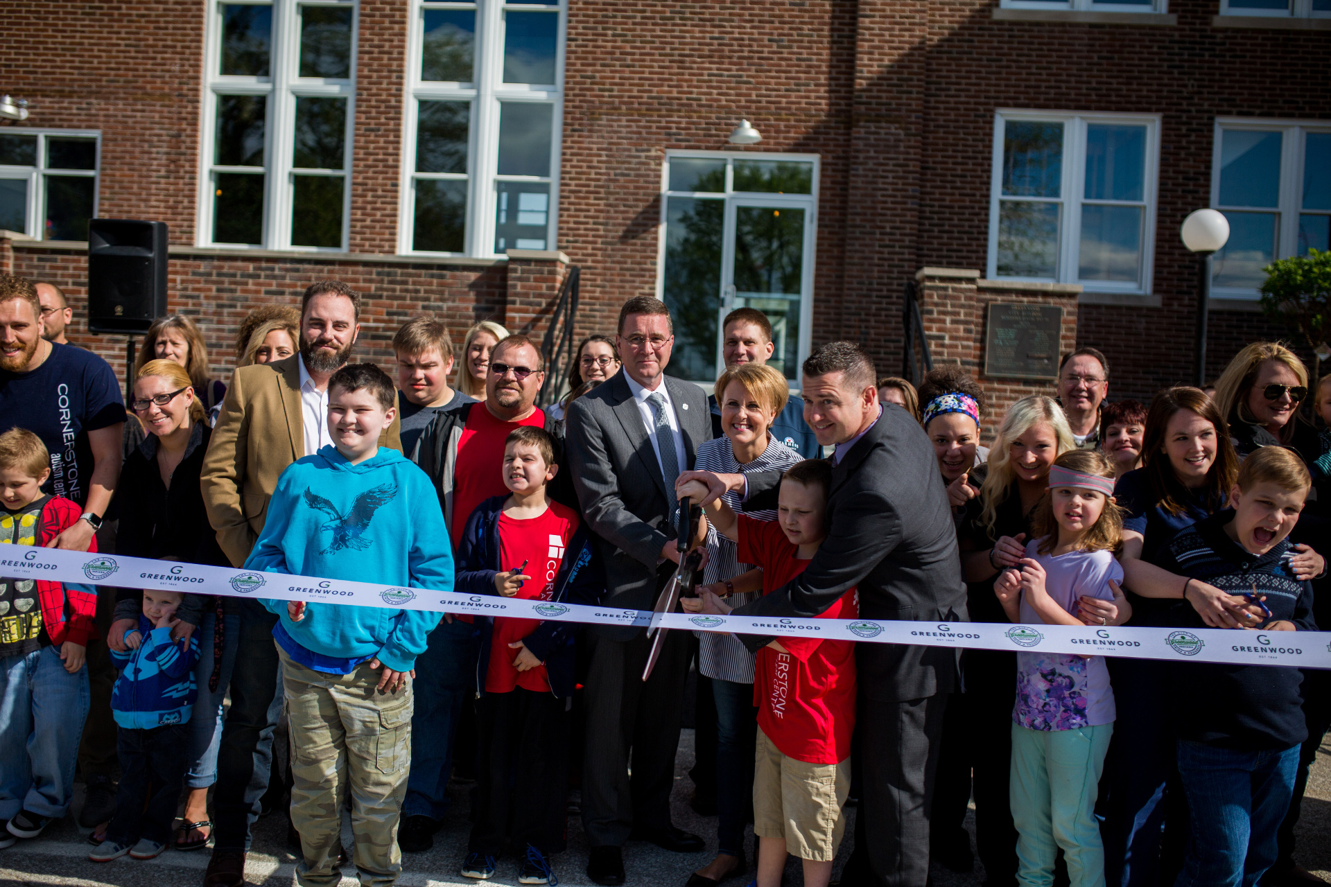 Cornerstone Ribbon Cutting 1