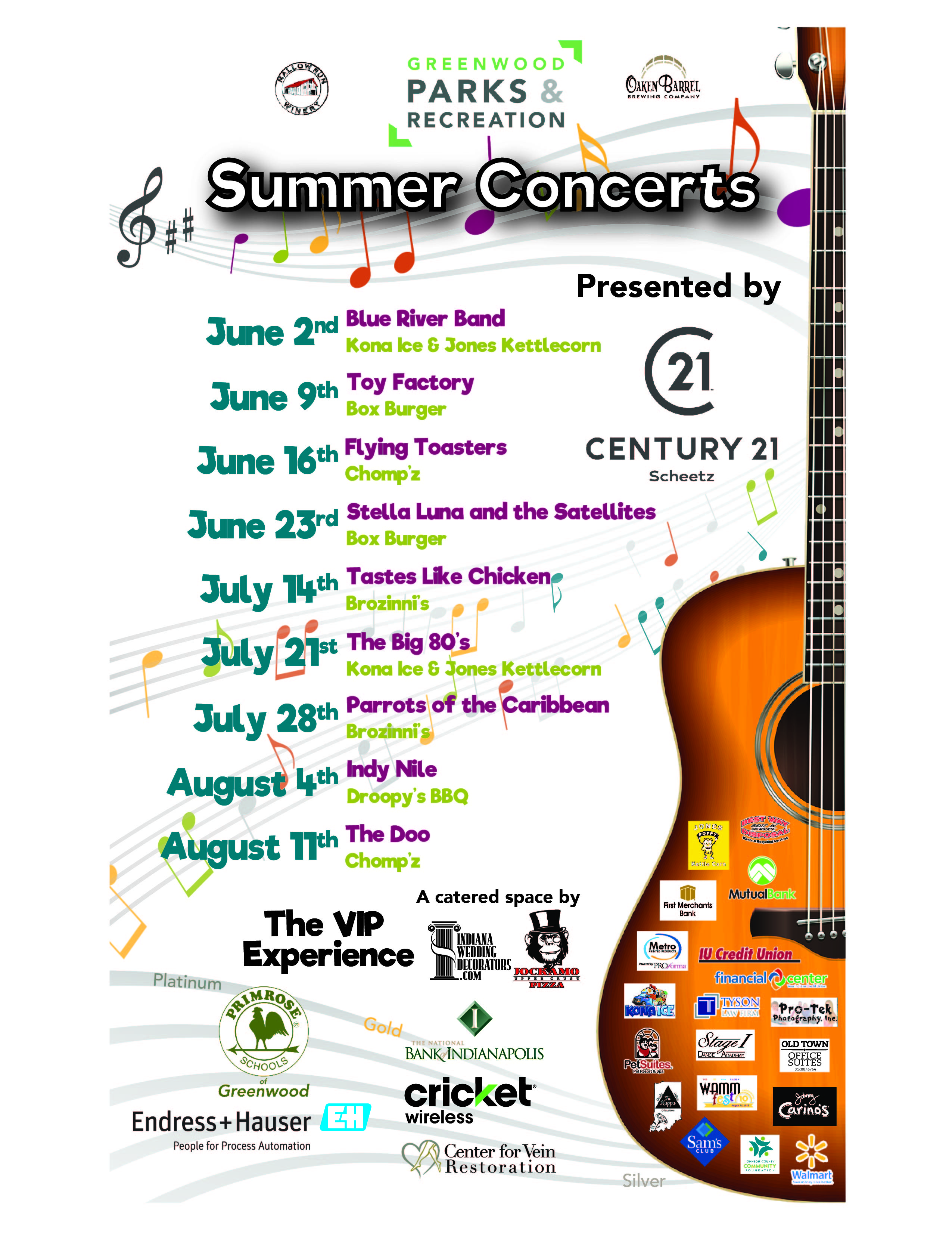 Summer Concert Series Greenwood, IN