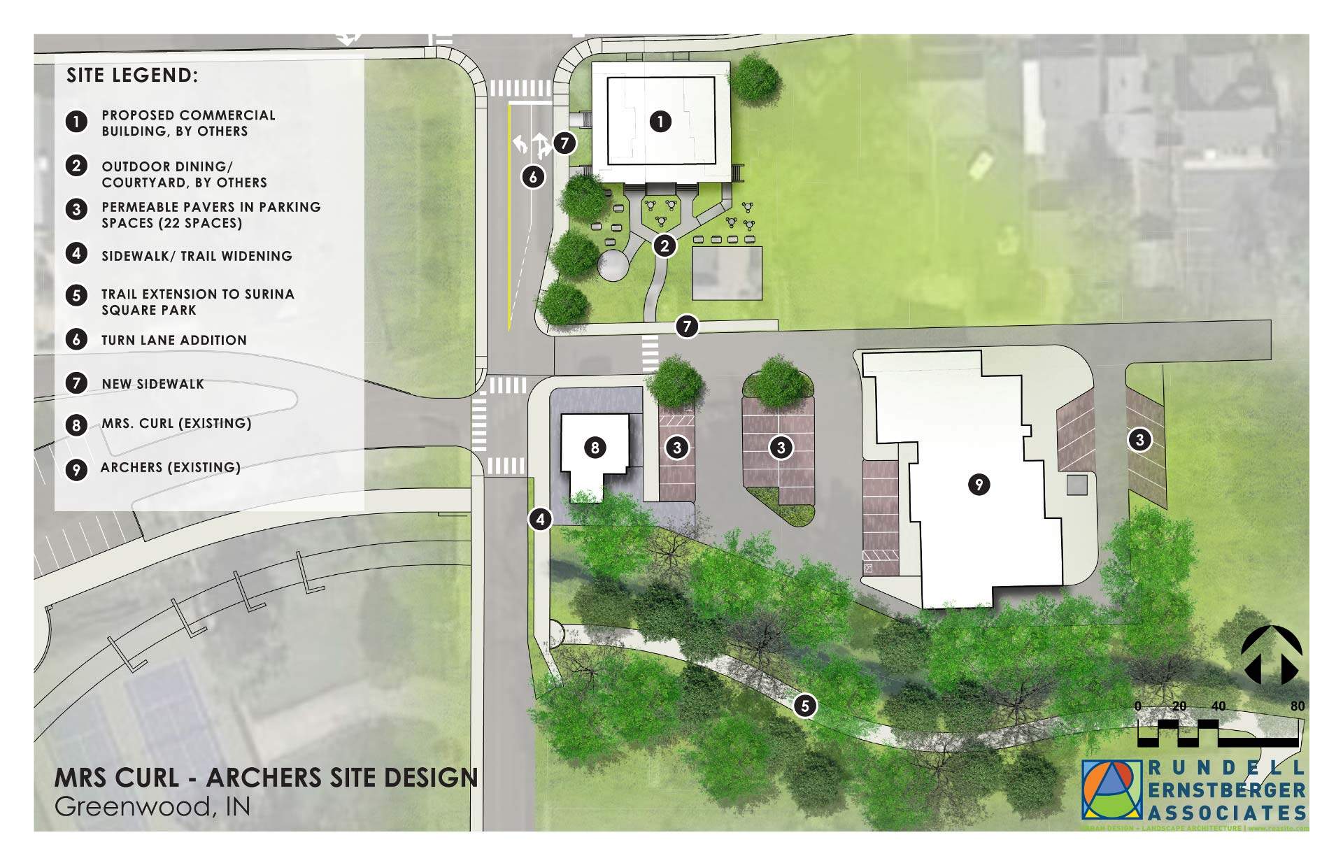 Mrs. Curl Site Plan