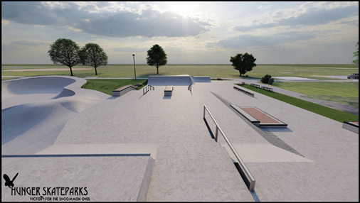 Skatepark Rendering Three