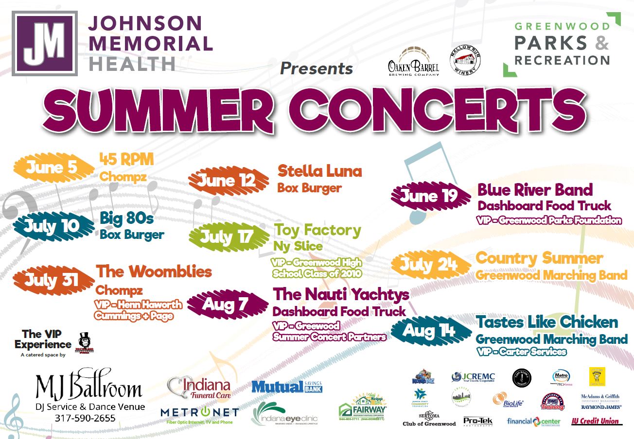 Summer Concert Series | Greenwood, IN