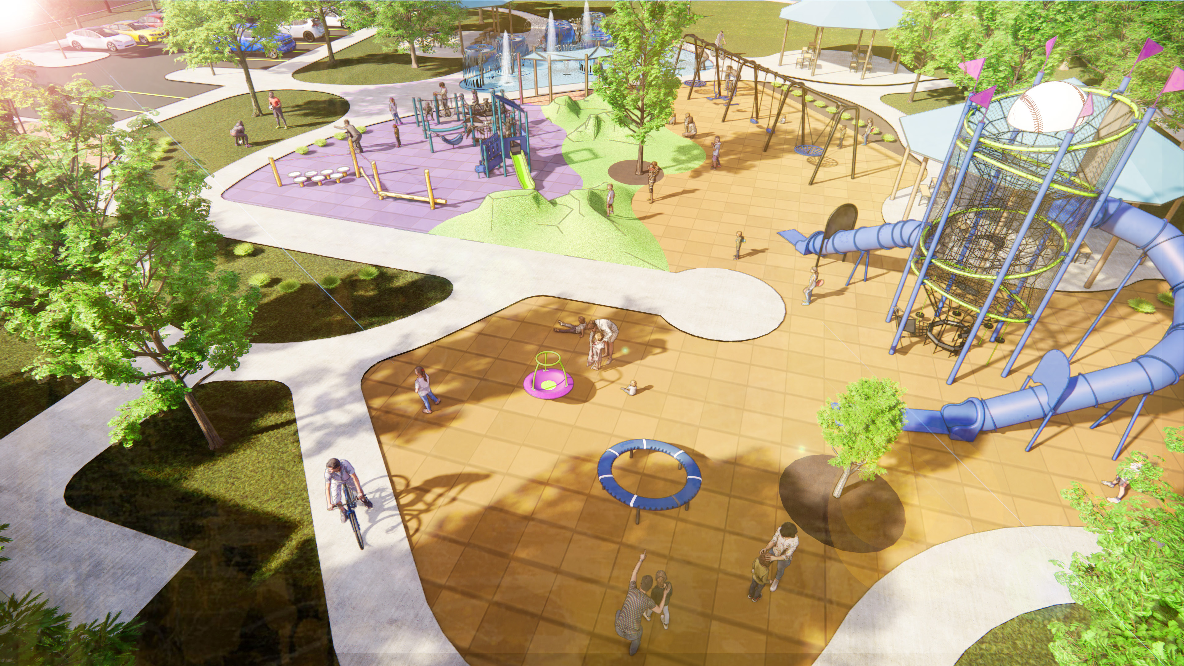Sports Complex Rendering 2