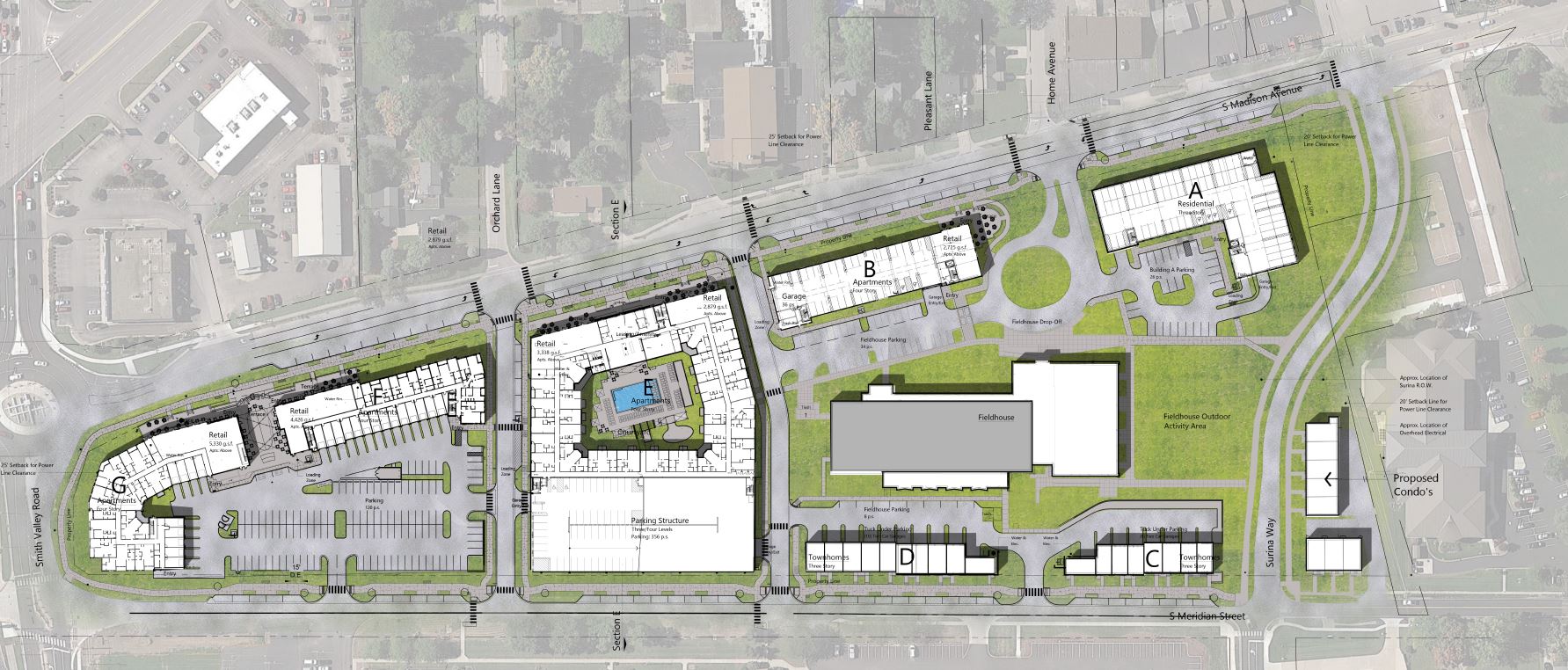 The Madison Site Plan