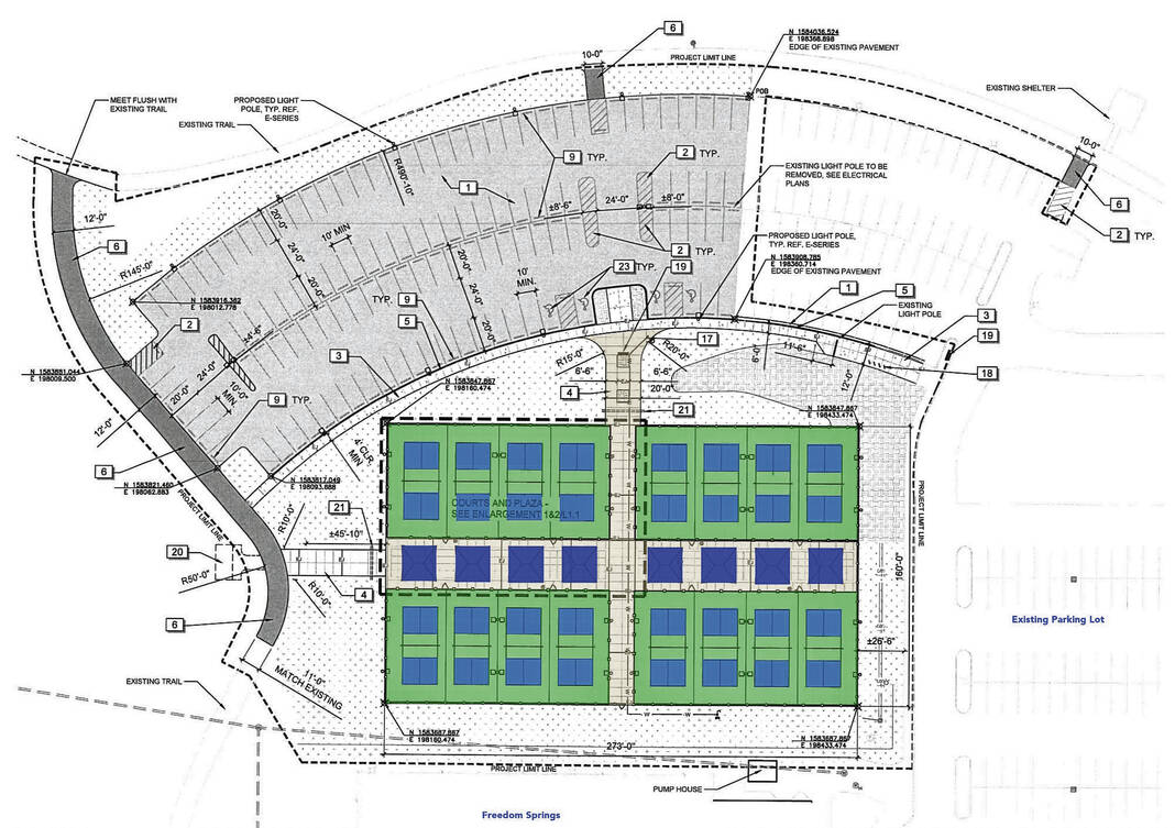 Freedom Parks Pickleball Complex